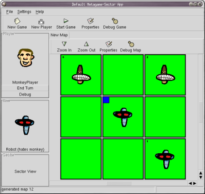 Monkey Vs. Robot (tictactoe)